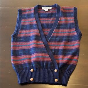 Vintage 100% wool vest